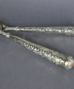 Slacouvert, slabestek, verzilverd