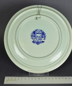 Wandbord Hollands boerenlandschap Boch Delfts - aardewerk