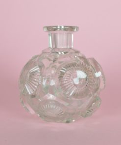 Flesje met cirkels - antiek glas