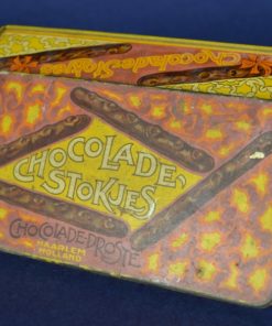 Blik -Droste chocolade stokjes Haarlem