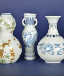 Vazen mini - Franklin Mint porselein