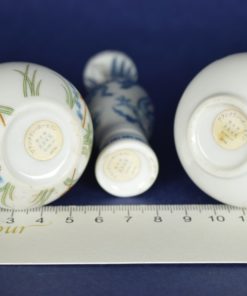 Vazen mini - Franklin Mint porselein