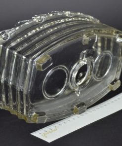 Rechaud glas en metaal