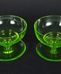 Uranium glazen coupes