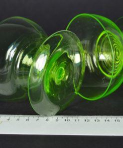 Uranium glazen coupes