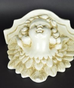 Console met engeltje, wandplank van steen