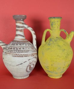 Waterkruiken Geel en Afrikaans aardewerk