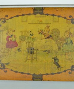 Blik met illustraties naar Rie Cramer