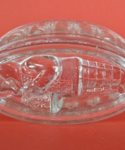 Puddingvorm glas met Bruintje Beer