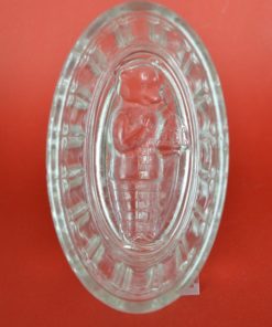 Puddingvorm glas met Bruintje Beer
