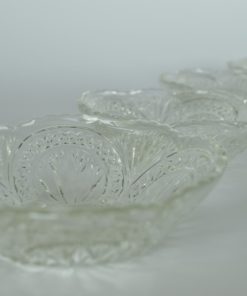 Dessertschaaltjes glas kleurloos