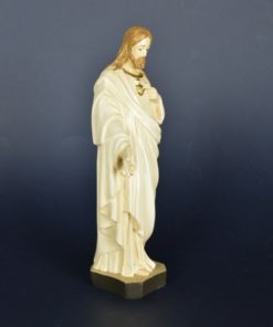Jezus Heilig Hart wit met goud
