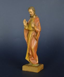 Jezus Heilig Hart - Art Deco - hout