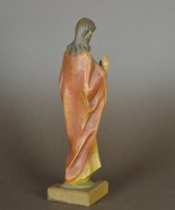 Jezus Heilig Hart - Art Deco - hout