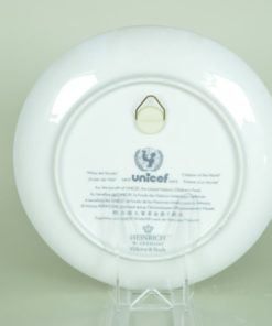Unicef Wandbord Children of the World nr.8 Japan Heinrich Villeroy & Boch porselein
