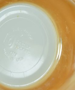 Anchor Hocking Fire King glas ovenvaste schaal perzikkleur