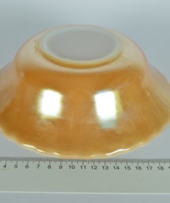 Anchor Hocking Fire King glas ovenvaste schaal perzikkleur