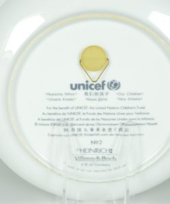 Unicef Wandbord Children of the World № 2 Tibet Heinrich Villeroy & Boch porselein