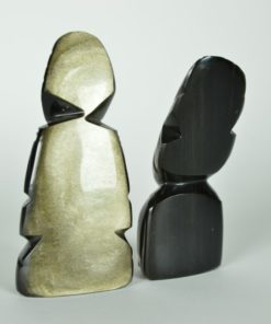 Mexicaanse beeldjes van krijgers - goudobsidiaan