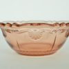 Schaal - Inwald Barock roze glas