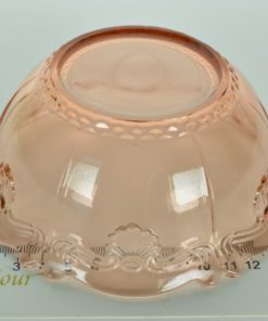 Schaal - Inwald Barock roze glas