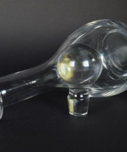 Elegante kristallen karaf met stop