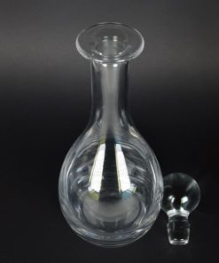 Elegante kristallen karaf met stop