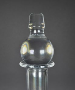 Elegante kristallen karaf met stop