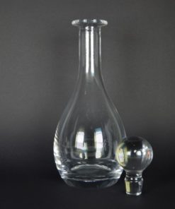 Elegante kristallen karaf met stop