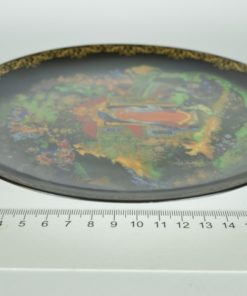 Wandbord Tianex nr. 2. De prinses en de 7 Bogatyrs - Russisch sprookje - porselein