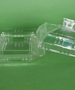 Botervloot - kleurloos glas