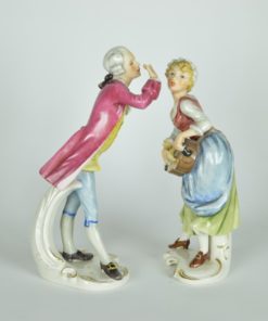 Goebel porselein figuren stelletje man en vrouw