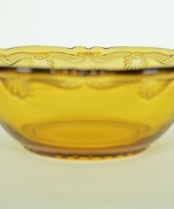 Schaal Inwald Barock Glas Amber