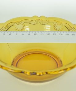 Schaal Inwald Barock Glas Amber