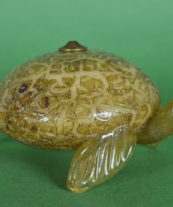 Schildpad van glas - olielamp