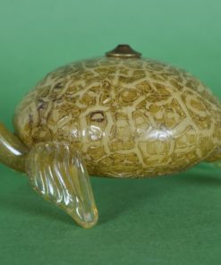 Schildpad van glas - olielamp