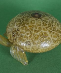 Schildpad van glas - olielamp