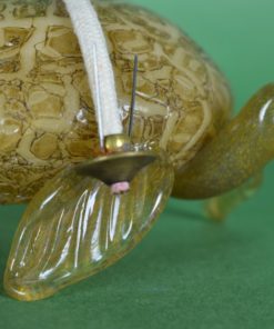Schildpad van glas - olielamp