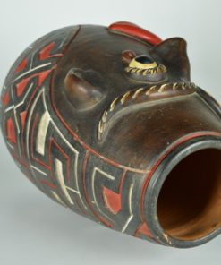 Vaas met gezicht - Aardewerk