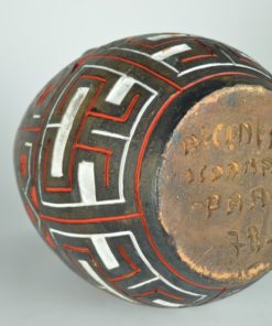 Vaas met gezicht - Aardewerk