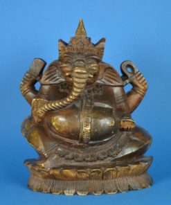 Beeld Balinese Ganesha van hout