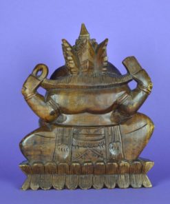Beeld Balinese Ganesha van hout