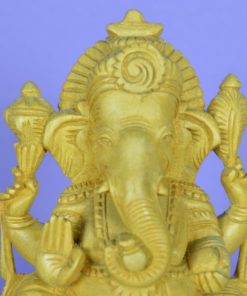 Ganesha van licht hout