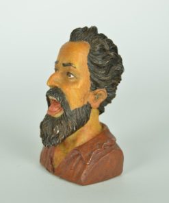 Gouden Gaper - bruin zonder hoofddeksel - miniatuur replica kunsthars