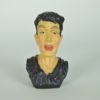 Gouden Gaper - zwart zonder hoofddeksel -miniatuur replica