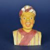 Gouden Gaper met rood gestreepte hoofdband miniatuur replica - kunsthars