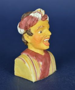 Gouden Gaper met rood gestreepte hoofdband miniatuur replica - kunsthars