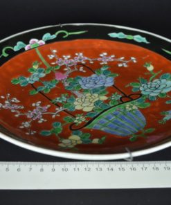 Wandbord met Japanse kersenbloesem - keramiek