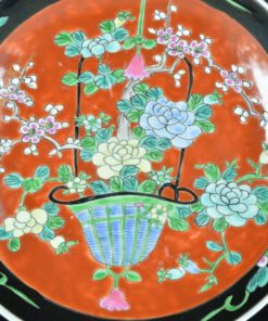 Wandbord met Japanse kersenbloesem - keramiek