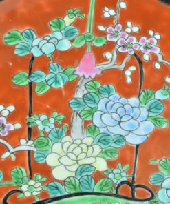 Wandbord met Japanse kersenbloesem - keramiek